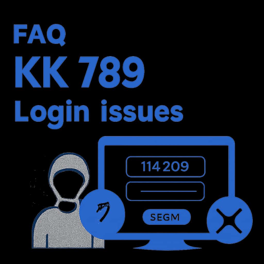 Diagram explaining KK 789 Login Issues