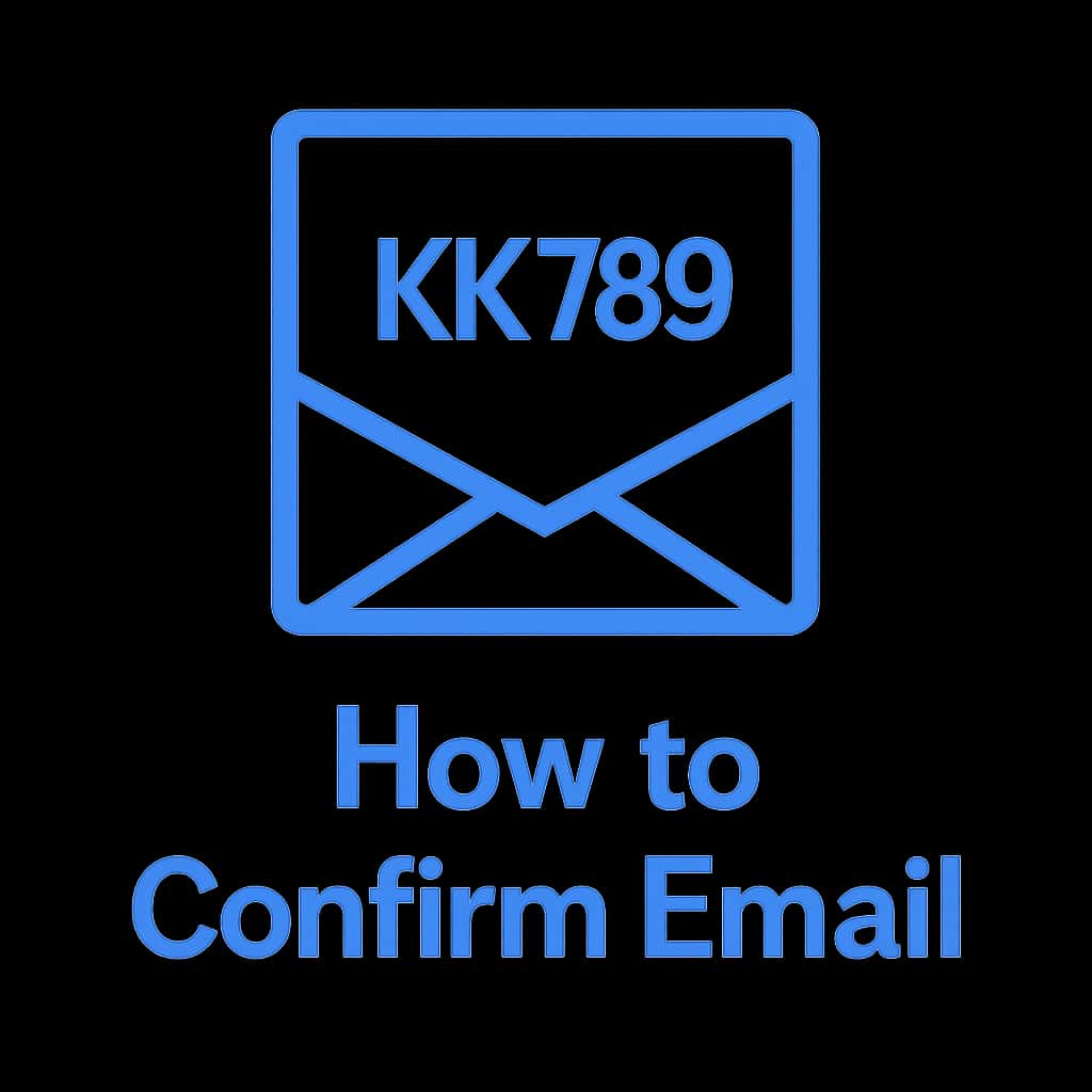 An icon representing the email confirmation process for KK 789