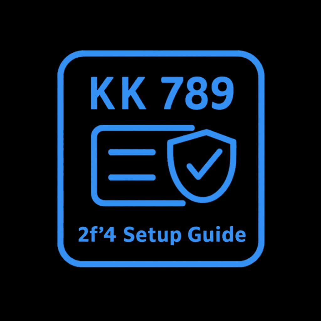 Badge representing KK 789 2FA setup.