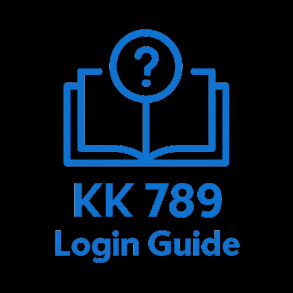 Icon representing the KK 789 Login Guide.