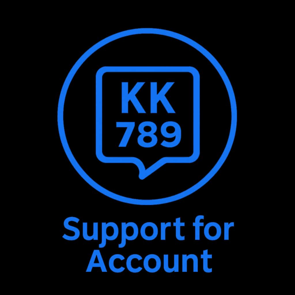 An icon representing support for the KK 789 Account.