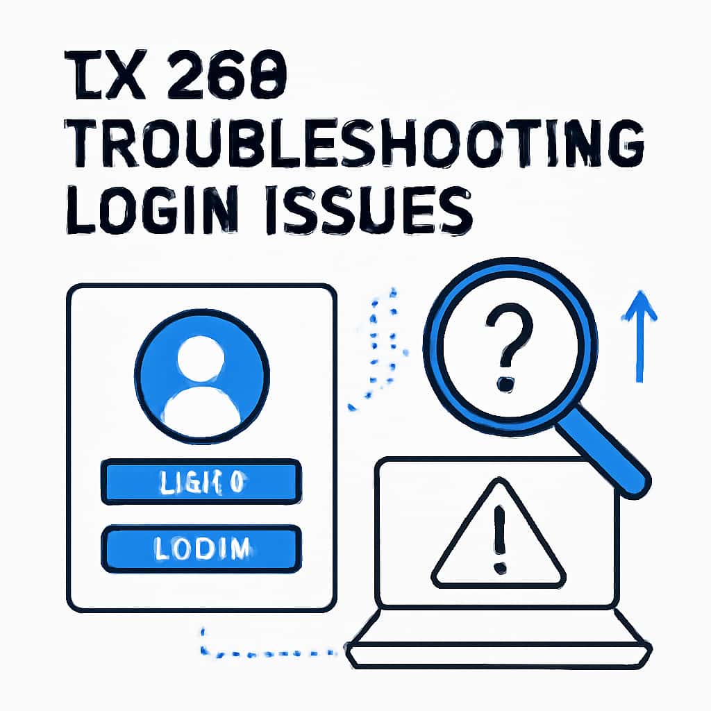 An instructional diagram on resolving login issues for KK 789.