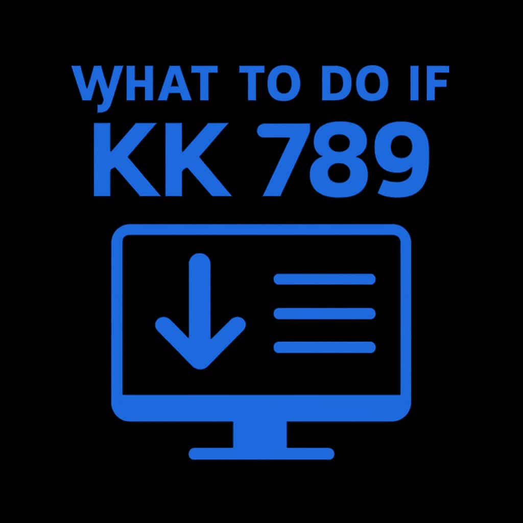 Icon representing KK 789 troubleshooting.